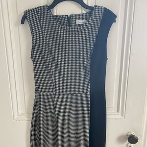 Black and white Calvin Klein Dress. Size 8